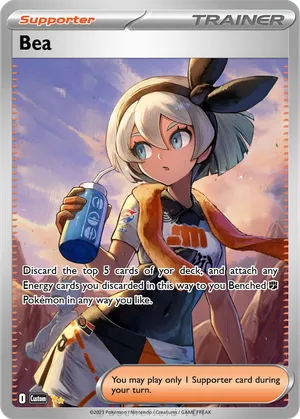 bea pokemon card Pokemon Sword & Shield Bea After School Trainer Card Collection (JAPANESE)