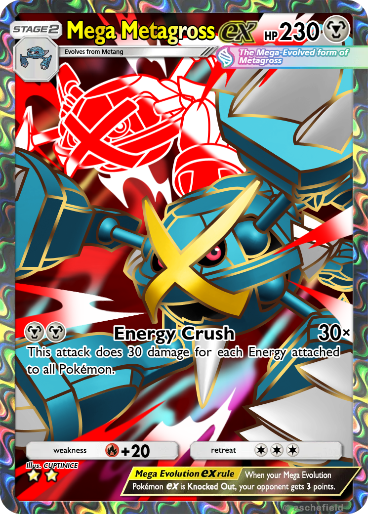 pokemon cards mega metagross ex Custom] (and its full evo-line) Concept : r/PokemonPocket this PSA 10 card is the perfect way to showcase your collection. The Best Bargain Mega Evolutions