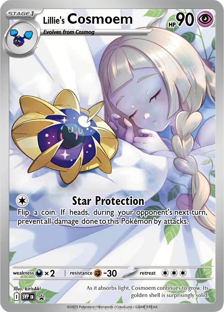 pokemon cosmoem card {015/028}Cosmoem (Miror) Psychic Colorless Star Protection Flip a coin Cosmoem Full Art Proxy Card