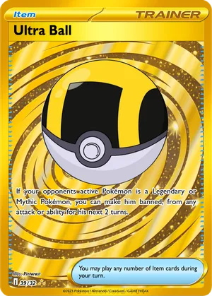 ultra ball secret rare card Ultra Ball (Secret Rare)
