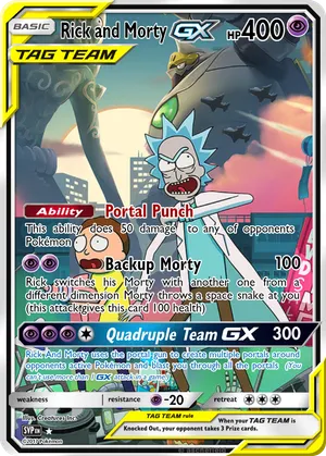 rick and morty pokemon cards Rick C137 Pokemon Card - Rick and Morty