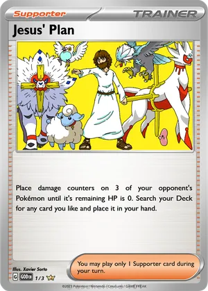 jesus pokemon card Jesus Christ