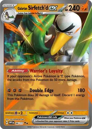 sirfetch'd pokemon card Galarian Sirfetch'd | Rebel Clash
