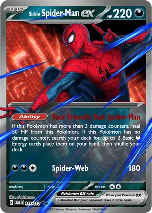 spider man pokemon card Custom cards