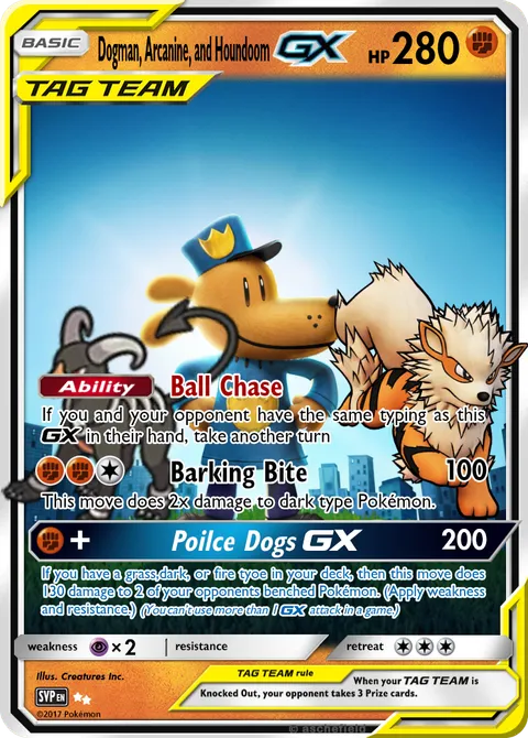 dog man pokemon card dog man pokemon card Dog Man The Hot Dog Card Game