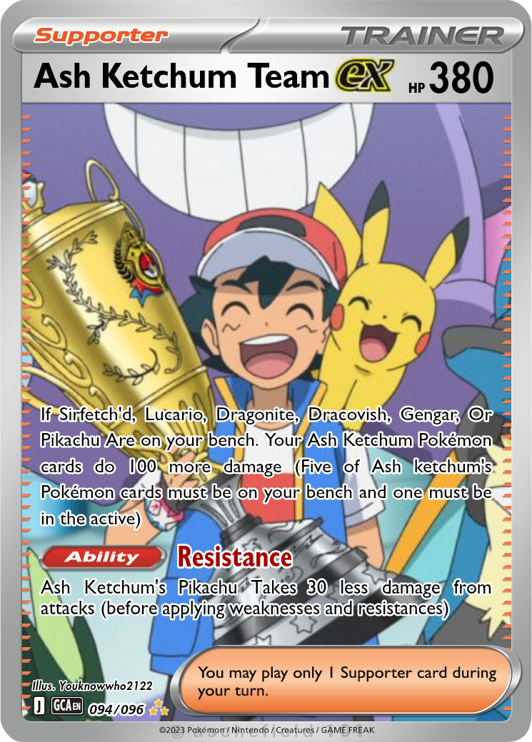 ash trainer card pokemon 2007 Japanese Bandai Carddass DP Rise Of Darkrai Visual Sheet Pikachu CGC 4.5+ on Fanatics Collect Psa 10 Gem Mint Pikachu