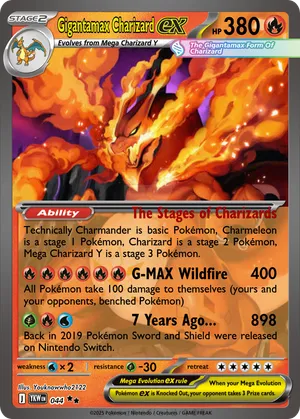 gigantamax charizard pokemon card Charizard VMAX - SWSH261 - SWSH: Sword & Shield Promo Cards