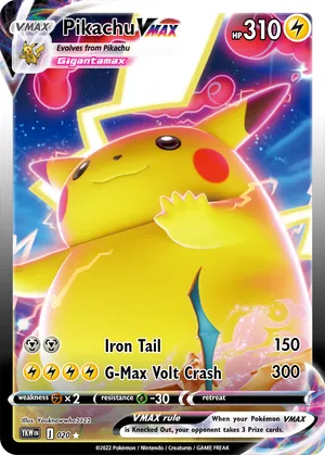 pikachu pokemon card iron tail - 28/73 Holo Rare Promo Protected in magnetic acrylic case and featuring a striking image of the captivating character Pikachu 2018 Pokemon Celebrations Metal