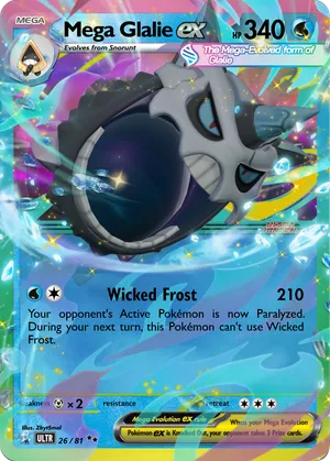 mega glalie pokemon card 10 If heads Frosty Mega Glalie Ex Deck