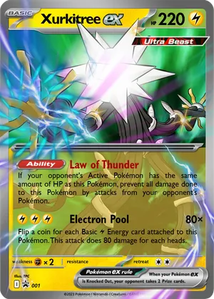 xurkitree pokemon card Pokemon 2018 SM#5+ Ultra Force Xurkitree Holofoil Promo Card #181/SM-P