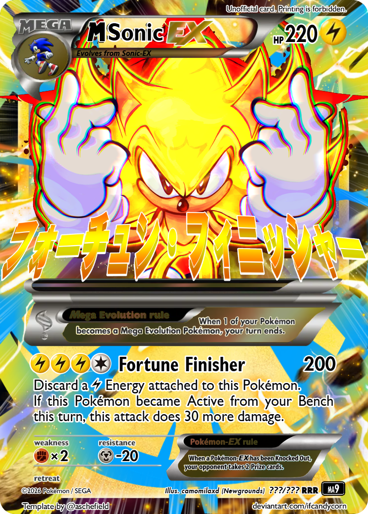 pokemon cards sonic MTG Secret Lair Whenever a creature you control with flash or haste is dealt damage Sonic - Zixious