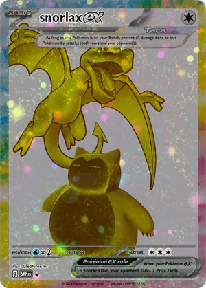 snorlax gold pokemon card Graded: Secret Rare PSA 10 or Poisoned Snorlax - Colorless - 27/64