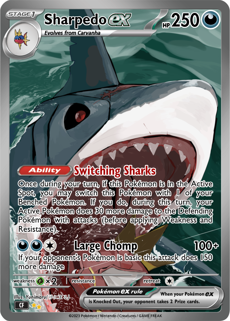 ポケモンカードゲーム Sharko Sharpedo - alexoceanofducks