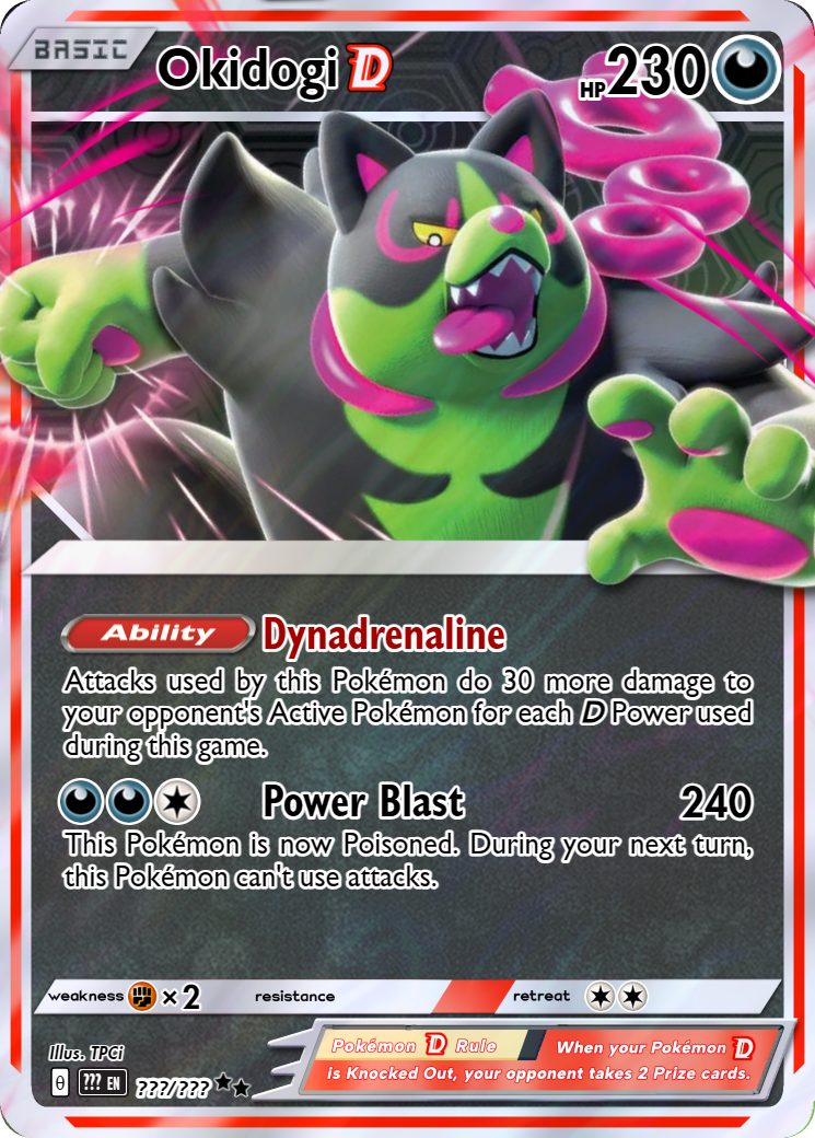 okidogi pokemon card value  ex 082/064 [Colorless] [Colorless]. Pokmon Okidogi Basic Holo Rare