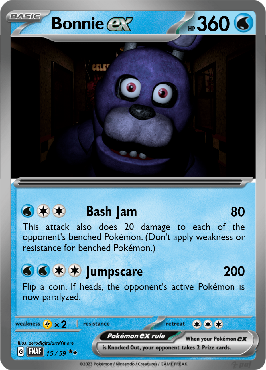 bonnie pokemon card Bonnie