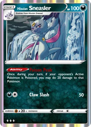 sneasler pokemon card Pokemon Trading Card Game s10P 074/067 SR Hisuian Sneasler V (Rank A)