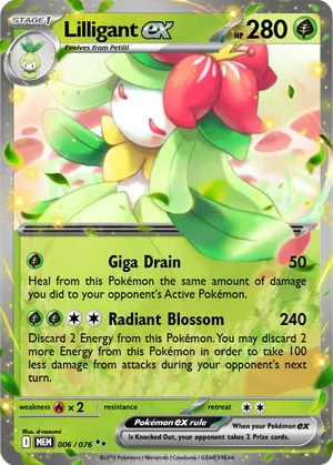 lilligant pokemon card Pokemon Guardians Rising Lilligant #5