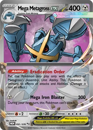 mega metagross pokemon card Mega Metagross EX (049/XY-P Korean Promo)