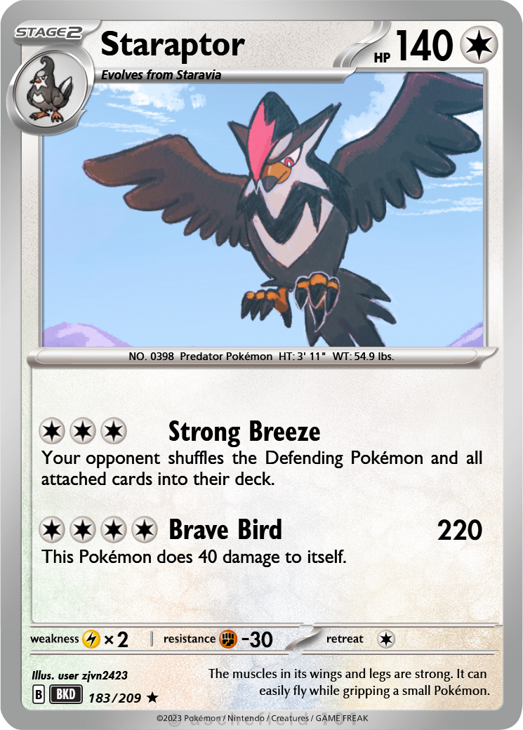 pokemon card staraptor Buy | Brilliant Stars Weakness Lightning +30 Resistance Fighting Staraptor FB SP Lv X