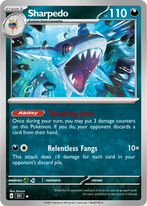 shark pokemon card Pokemon shark 386