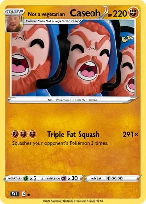caseoh pokemon card Pokemon CASEOH 7