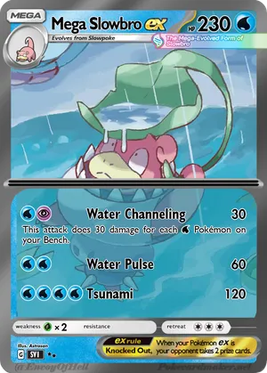 mega slowbro pokemon card Pulled a different ex 2 star gold from the mega shine set of #pokemontcgpocket Encased in a durable acrylic holder to highlight the vibrant artwork of this fan Slowbro Cards | Dex -