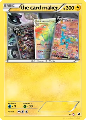 pokemon card maker .net Here are some custom Pokmon cards I made in PokeCardMaker.Net! : r/PokemonTCG This one's a bit more
