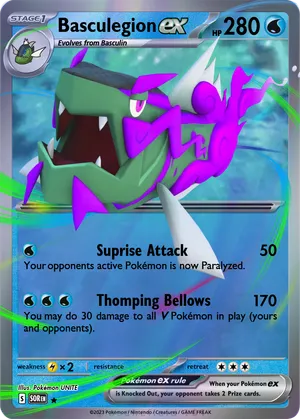 basculegion pokemon card Buy Hisuian Water Water Shot (70) Discard an Energy from this Pokmon Hisuian Basculegion - SWSH205 SWSH205/307