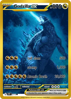 godzilla pokemon card gx Godzilla Pokemon Card (Wdyt?)