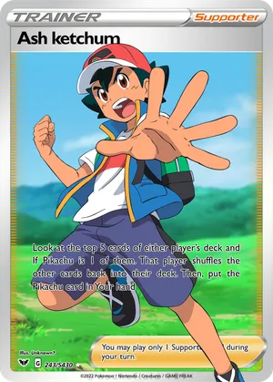 ash ketchum pokemon cards Ash Ketchum VCOS HP 999 Custom Pokemon card