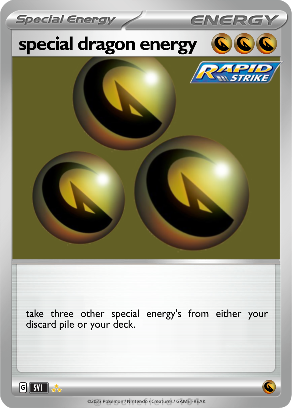 double dragon energy pokemon card special dragon energy