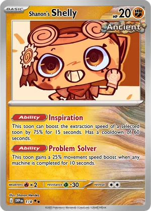 pokemon shelly card Primal Nature Shelly (04/15)