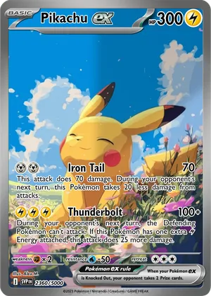 pikachu pokemon card iron tail - 28/73 Holo Rare Promo Protected in magnetic acrylic case and featuring a striking image of the captivating character Pikachu 2018 Pokemon Celebrations Metal