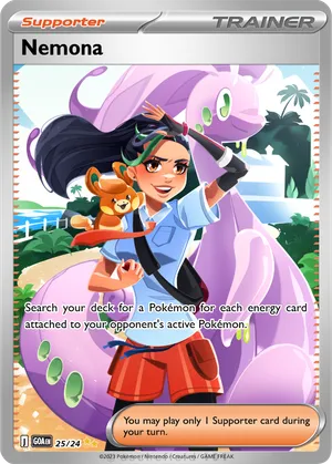 nemona full art pokemon card Nemona - 229/091 229