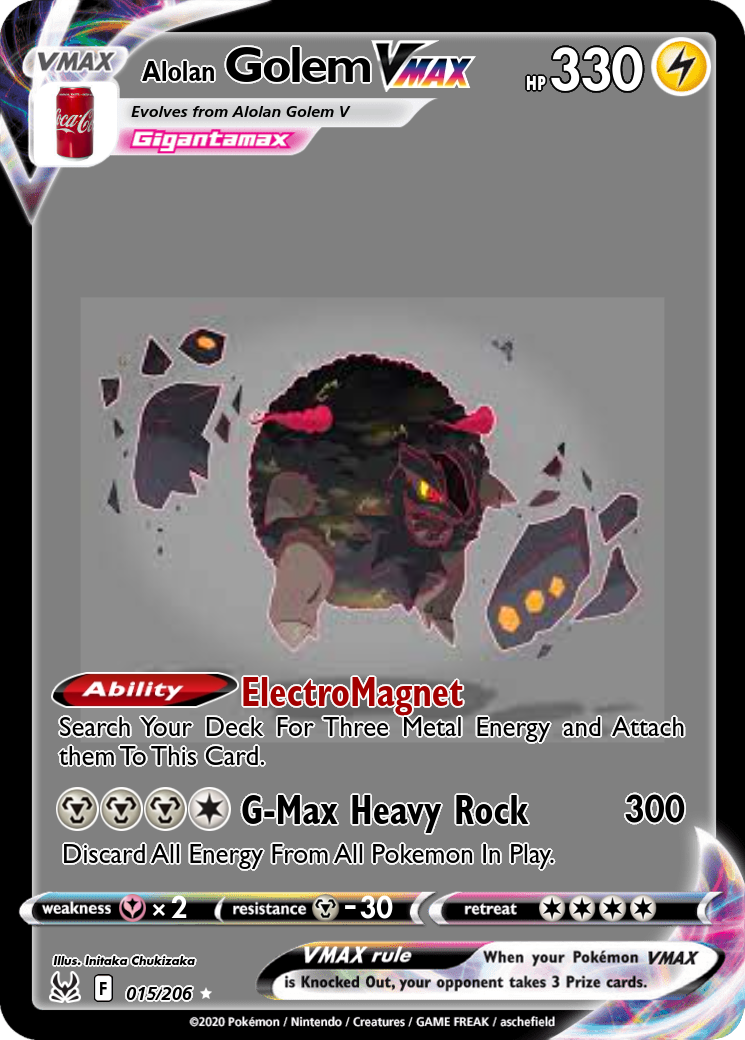 alolan golem pokemon card - Golem-GX - 113/111 GX (100) Your opponent cant play any cards from their hand during their next turn Alolan Golem - 35/095 Golem