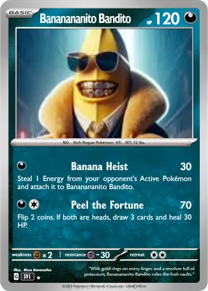 banana pokemon card Pokemon WOTC Vintage Slab Pack