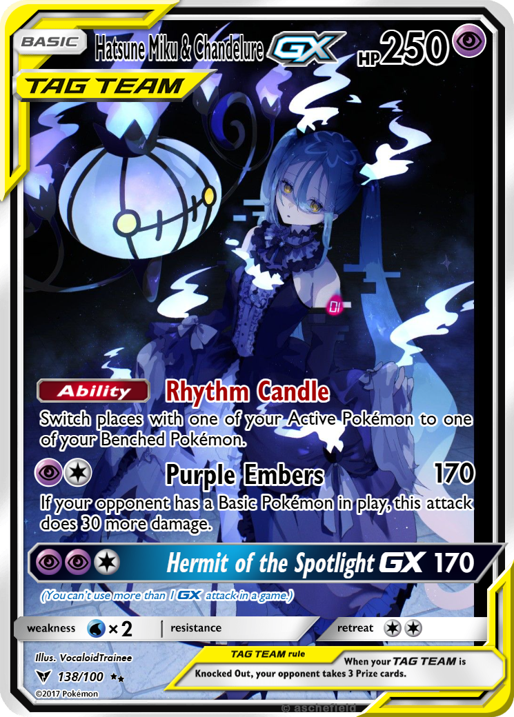 hatsune miku pokemon card feat. Project VOLTAGE Hatsune Miku Pokemon Project Voltage