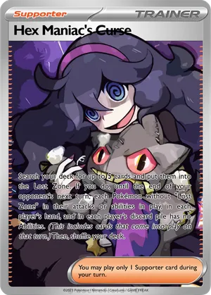 hex maniac pokemon card full art Hex Maniac #75a Prices | Pokemon Ancient Origins
