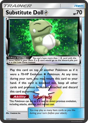 pokemon substitute card Robo Substitute Team Flare Gear | XYPhantom Forces
