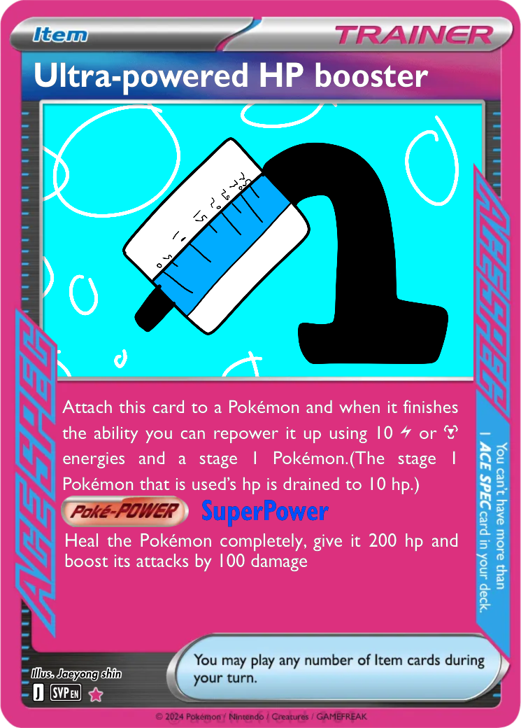 Ultra-powered HP booster - jaeyong