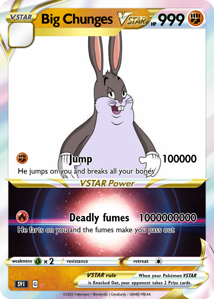 big chungus yugioh card Chunges Big Whale - LTGY-EN008 Rare