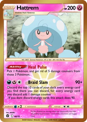 hattrem pokemon card value Hattrem | Pokmon Cards and Details