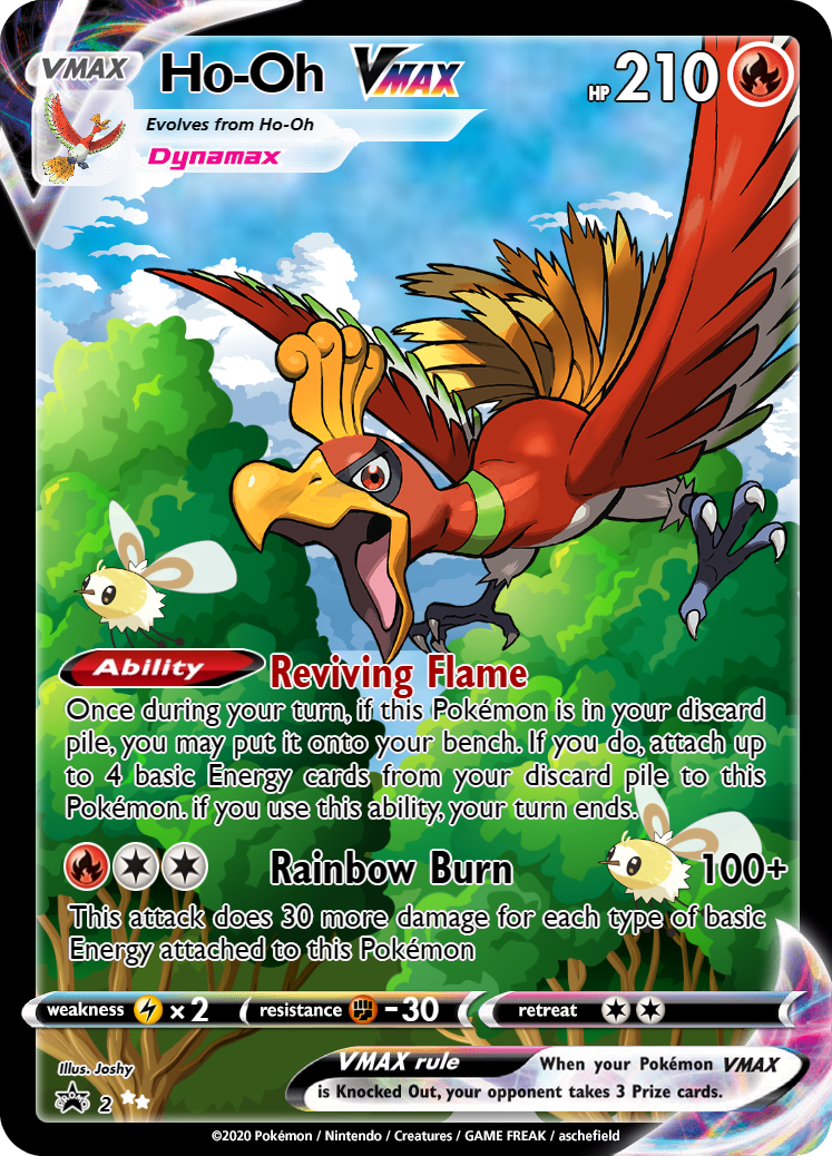 ho oh pokemon card rainbow Ho-oh Credit Card Credit Card Skin – Anime Town Creations Colorless Phoenix Burn (180) This Pokémon cant use Phoenix Burn during your next turn Ho-Oh 019 - Reverse Holofoil
