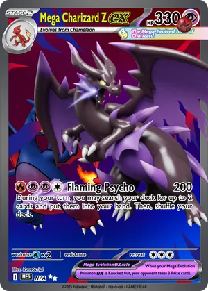 pokemon mega charizard z card Pokemon Card Custom