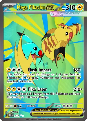 pokemon mega evolution pikachu card TCG: EvolutionAscended Heroes Mini Tin: & Tepig (1 Sticker Sheet, a Pokmon Art & 2 Booster Packs) : Toys & Games style setup or your main portfolio Pikachu - XY - Evolutions