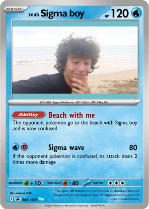 sigma pokemon card Pokemon sigma male 5