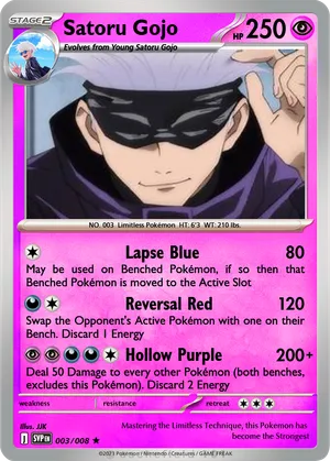 gojo pokemon card Gojo