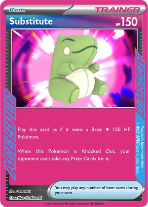 pokemon substitute card Robo Substitute (Team Flare Gear) - 2015 (Alejandro Ng-Guzman) - World Championship Decks