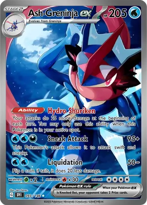 ash greninja pokemon card gx - 120/131 - Ultra Rare Colorless Rule Ash- greninja GX Pokemon ex