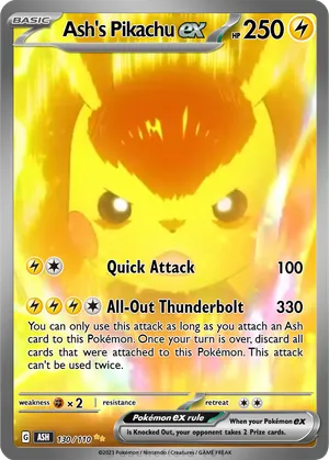 pokemon ash's pikachu card Ash's Pikachu | Sun & Moon Promo